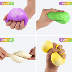 Dumpling Squishy Mystery Box, Mystery Dumpling Squishy Squeeze Stress Balls for Kids & Adults, Sensory Fidget Toys for Anxiety Relief, Crazy Fun Dumplings Ideal Gift for Boys,Girls,Teens(Pink)