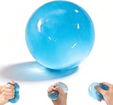 Blue Coconut Oil Stress Ball, Coconut Oil Squishy Ball, Squishy Coconut Oil Stress Ball & Coconut Oil Squishy, Blue Slow Rising Squeeze Toy, Anxiety Relief Fidget, for Office & Daily Use