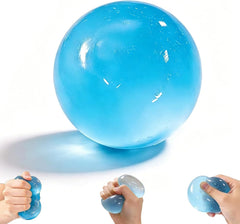 Blue Coconut Oil Stress Ball, Coconut Oil Squishy Ball, Squishy Coconut Oil Stress Ball & Coconut Oil Squishy, Blue Slow Rising Squeeze Toy, Anxiety Relief Fidget, for Office & Daily Use