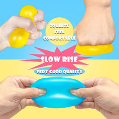 2Pcs Stress Cube Glow in The Dark,Fidgets for Teens,Adults, Kids,Super Solid Squishy Toy,Squeeze Toys,Ice Cube,High Density Squeeze Toys,Stocking Stuffers,Cool Things(Blue + Purple)