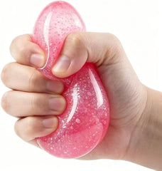 Water Drop Squeeze Squishies, Dream Squishy Drop Squishy Stress Ball,Drop Gifts for Anxiety Relief Office Easter Birthday (Pink)