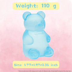 Gummy Bear Toy, Sugar Filled Squishy Toys for Kids Stress Relief - High Density Squeeze Balls for Students Calming - Fidget Squishy Toys for Anxiety Relief