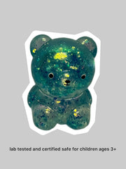 The Boo-Bear by Boo Lala: Perfect for Carpal Tunnel, ADHD, Fun, Boredom, Weight Lifting Grip Strength, and Nerve Health (Blue)