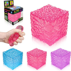 Nice Cube Squishy Toy, Sensory Fidget for Anxiety Stress Relief | Non-Sticky,Pocket Size,No Odor, Washable, Easy to Clean, Fun for Kids Teens Adults, Satisfying to Squeeze ,Tear-Resistant