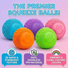 Fuzz Ball Squishy Stress Ball Toy,Fuzzball Squishy,Soft Fidget Toy for Anxiety Relief, Sensory Squishy Ball Calming Tactile Grip for Soft Stress Relief Ball for Kids and Adults (Pink)