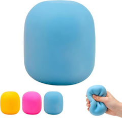 Gum Drop Squeeze Color Changing Squishy, Slow Stress Balls Fidget Sensory Toys for Adults,Gum Drop Shape (Blue)