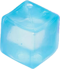 Ice Cube Squishy Stress Balls, Premium Big Block Fidget Cube, Soft Maltose Slow Rising Sensory Toy, Durable Squeeze Anxiety Relief Desk Toys Gift for Birthday (Blue)