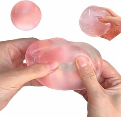 Coconut Oil Squishy - 2026 New Coconut Oil Stress Ball, Improving Focus, Or Easing Tension During Study, Work, Or Relaxation (Pink)