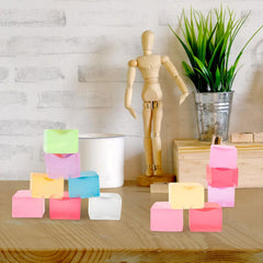 Hooqict 20Pcs Stress Cube Squishy Stress Balls Fidget Toys Square Squeeze Ice Cube Sensory Toys for Kids Adults Mini Squishies Stress Relief Party Gift Bag Fillers Birthday Goodie Bag Stuffers