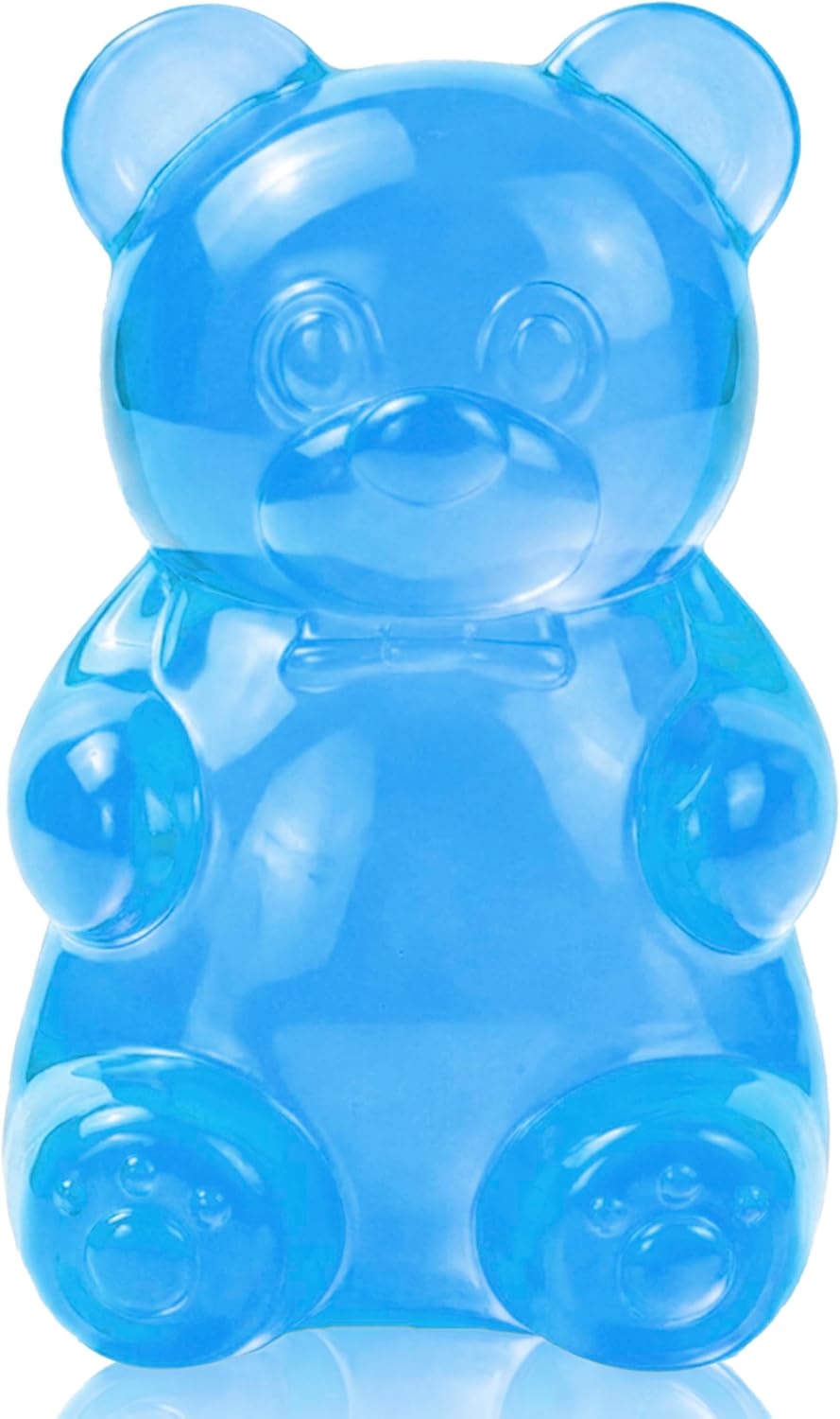 Gummy Bear Toys, Stress Bear Squishy Balls, Sugar Filled Squishy Toys for Kids Stress Relief, High Density Squeeze Balls for Students Calming, Ultra Soft Fidget Toys for Anxiety Relief