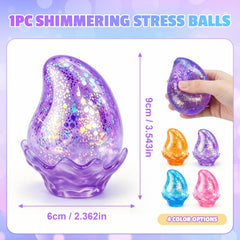 Squishy Stress Balls,Cube Squishies Anxiety Stress Relief Ice Squishy Malt Sugar Balls,Soft Sensory Calming Toys for Kids Teens, Party Favors & Classroom Prizes for Kids - Purple