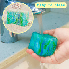 Fidget Toys Squishy Stress Cube, Stress Balls for Kids Adults Squishies Stress Relief, Ice Squishy Cube Sugar Balls, High Density Squeeze Balls for Students Calming