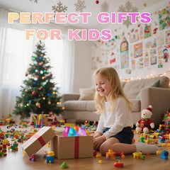 3Pack Fidget Toys for Kids, Dream Squishy Drop - Glitter Squishy Cube Slow Rise Stress Cube for Adults, Glitter Balls Squishies Sugar Mango Fruit Stress Balls for Anxiety Relief